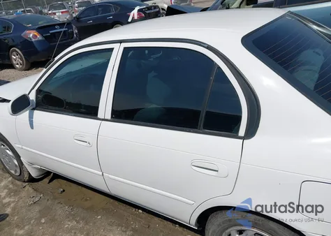 1996 Toyota Corolla Dx z USA, uszkodzony, nr VIN 2T1BB02E6TC159935